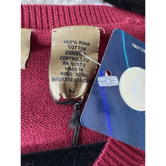 Vesi Sportswear Sweater Vest Size M Florida Seminole Logo Maroon Sleeveless New - Picture 6 of 8